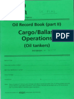 UK Oil Record Book Part - 2 Cargo and Ballast Operations PDF