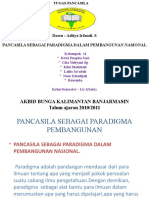 Pancasila Sebagai Paradigma Pembangunan Powr Point