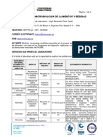 Microbiologia de Alimentos y Bebidas 2014 INVIMA