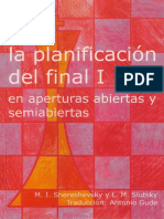 La Planificación Del Final I (En Aperturas Abiertas y Semiabiertas) PDF