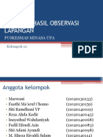 Laporan Hasil Observasi Lapangan