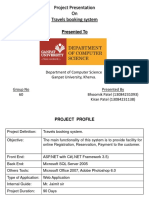 Travels Booking System