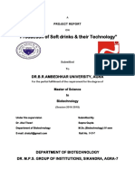 "Production of Soft Drinks & Their Technology": Dr.B.R.Ambedhkar University, Agra