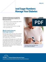 Know Your Bloodsugar Numbers
