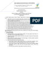 Pengumuman Seleksi Terbuka JPT Pratama TH 2018 (10 Jabatan) PDF