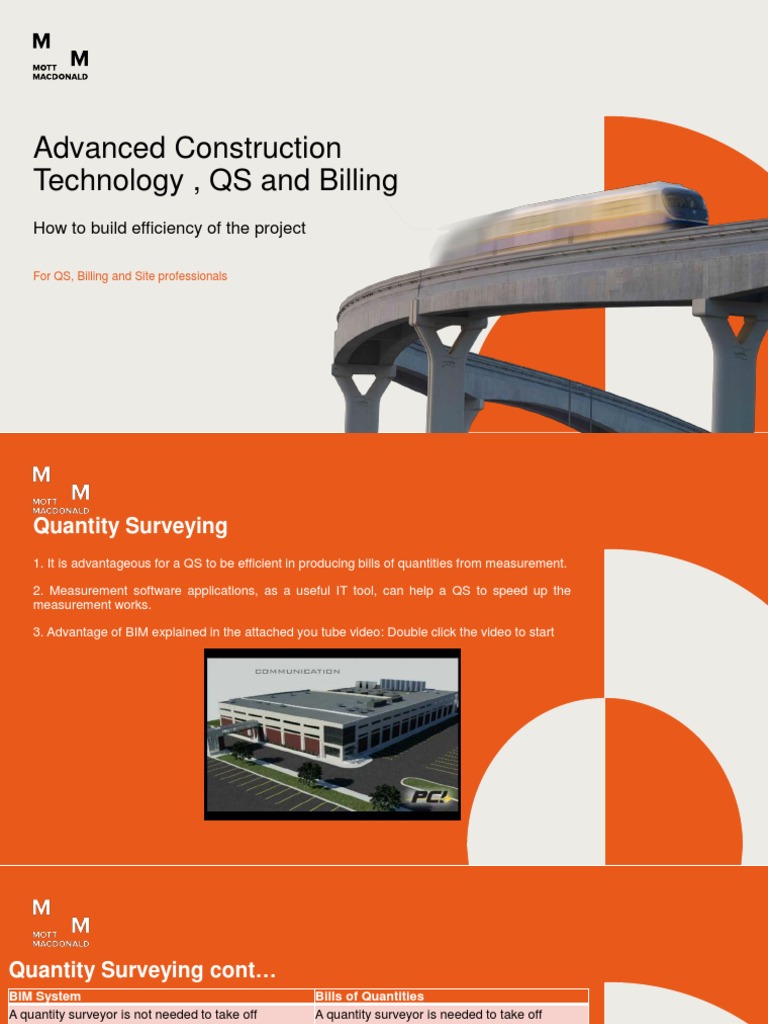 Enhancing Efficiency in Quantity Surveying | PDF | Building Information ...