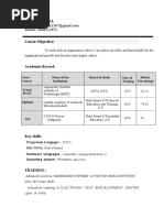 Saida Resume Embede SHAM