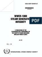 WWER-1000 Steam Generator Integrity