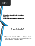 MET - Aula 3 - Citações
