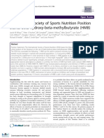 (Elearnica - Ir) - International Society of Sports Nutrition Position Stand Beta-Hydroxy-Beta