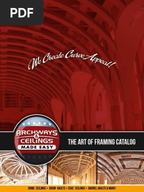 Art Of Framing Catalog Vault Architecture Dome
