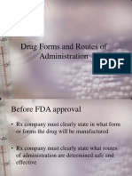 Drug Forms