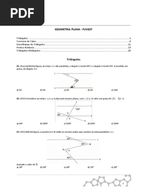 265264 Pdf Triangulo Matematica Elementar