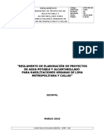 SEDAPAL_Reglamento de Elaboraciï¿½n de Proyectos_2010.doc