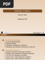 Optimality Conditions: Mar Ia M. Seron