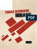 Thomas Bernhard - Hodanje PDF