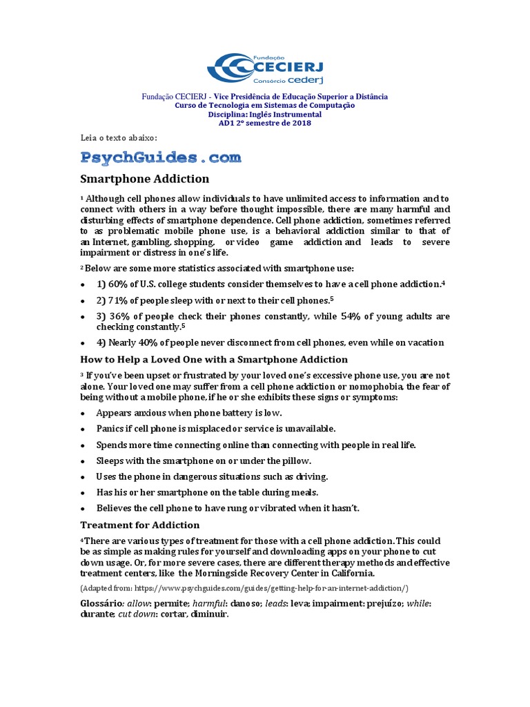 Phone Addiction: Warning Signs and How to Get Help