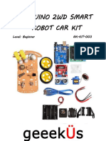 Arduino 2Wd Smart Robot Car Kit: Level: Beginner GK-KIT-003