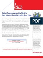 IslamicFinance PressRelease 2010
