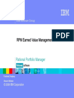 RPM Earned Value Management: Rational Portfolio Manager