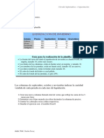 Diseñar planilla de liquidación en Excel con fórmulas y formato