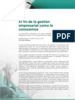 El Fin de La Gestión Empresarial Como La Conocemos.