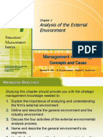 Analysis of The External Environment