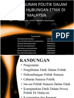 Pembangunan Politik Dlm Konteks Hubungan Etnik Di Malaysia