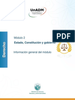 Módulo 2: Estado, Constitución y Gobierno