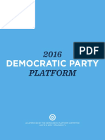 2016 DNC Platform