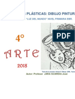 Arte y Creatividad 4° primaria -  Guía de práctica