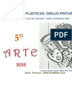 Arte y Creatividad 5° primaria -  Guía de práctica