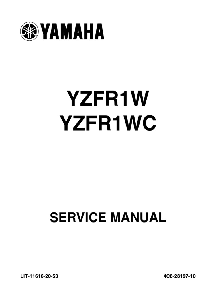 2007R1ServiceManual (001 279) PDF | PDF | Throttle | Fuel Injection