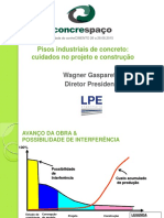 Execução e Projeto de Pisos Industriais Concreto