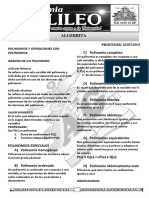 Algebrita: Polinomios Y Operaciones Con Polinomios Grados de Un Polinomio