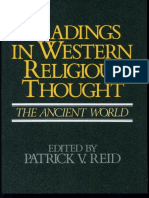 Readings in Western Religious Thought - "The Ancient World" - Patrick Reid