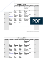 2018 Meeting Schedule_ Revised 08 16