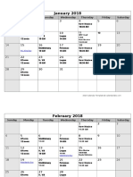 2018 Meeting Schedule_ Revised 08 16