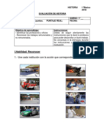 4° Evaluación Historia 1°basicos