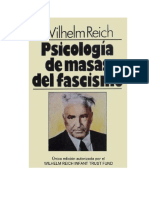 REICH, Wilhelm, Psicología de Masas Del Fascismo