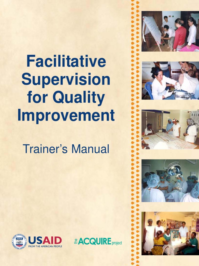 Facilitative Supervision For Quality Improvement | PDF | Leadership ...