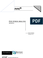 Download AutoPIPE Pipe Stress Analysis - Tutorial by aprabhakar15 SN38638728 doc pdf