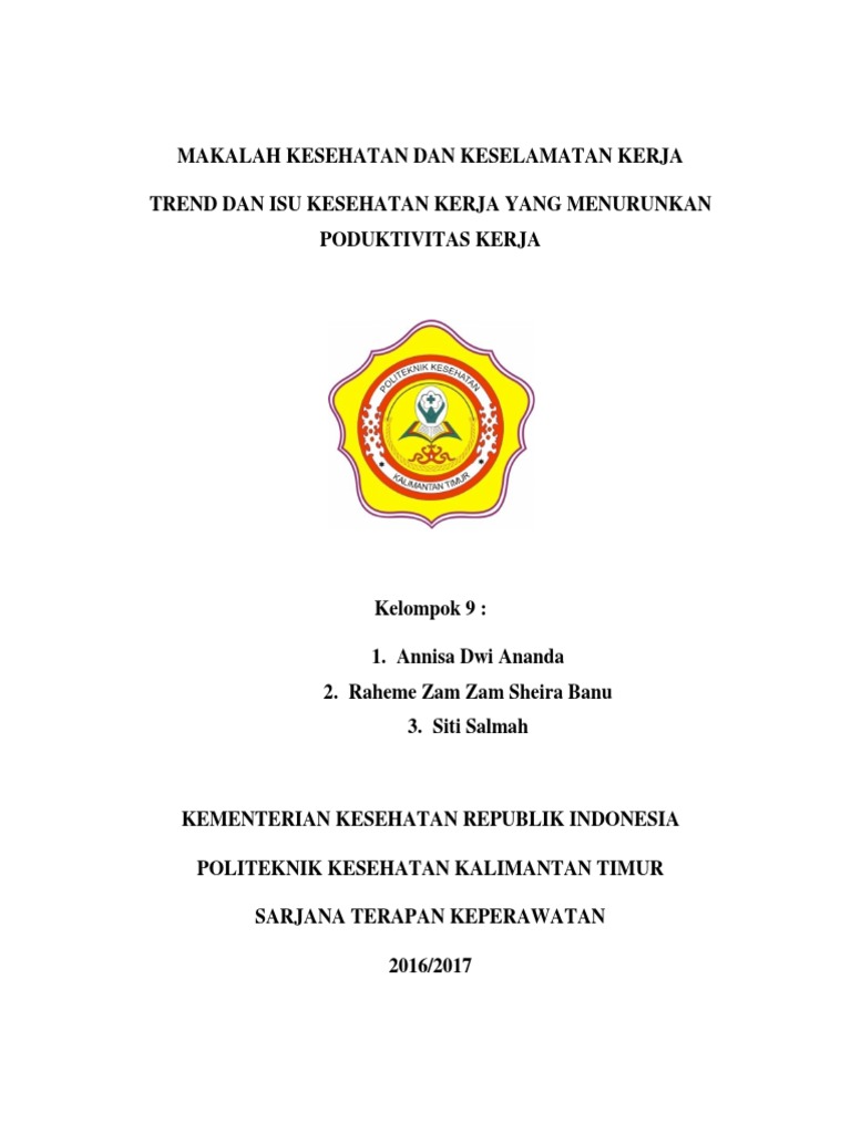 Cover Makalah K3
