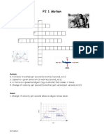 Motion Crossword