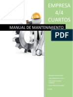 Manual de Mantenimiento