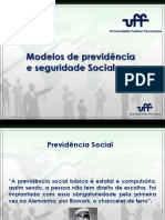 Modelos de Previdencia e Seguridade Social - Aula 2