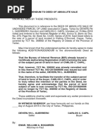 Affidavit of Civil Status - Sample | PDF | Law