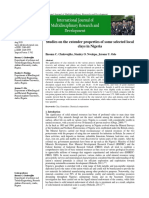 Publication 3studies On The Extender Properties of Some Selected Local Clays in Nigeria