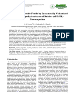 Uptake of Automobile Fluids by Dynamically Vulcanized Recycled Polyethylene/natural Rubber (rPE/NR) Biocomposites