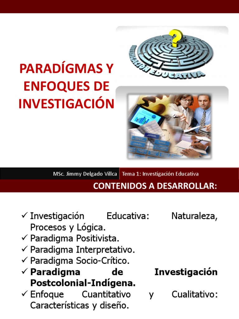 Paradigmas de Investigación Educativa | PDF | Paradigma | Science